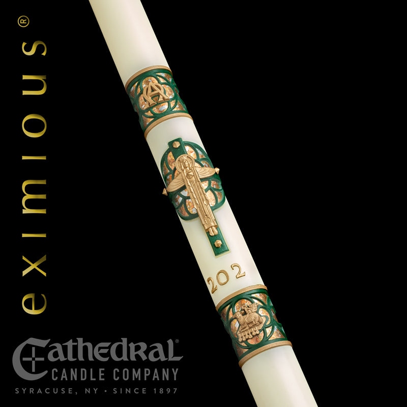 79861085-Close-up-202 Christus Rex Eximious Candle - Image 1