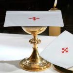 Red Cross Altar Linens